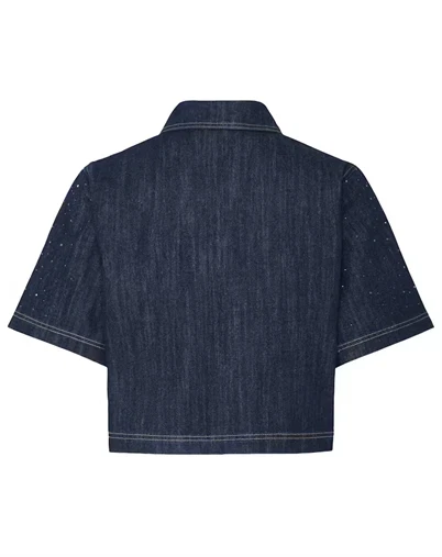 Fransa - FRLija Skjorte - Dark Blue Denim